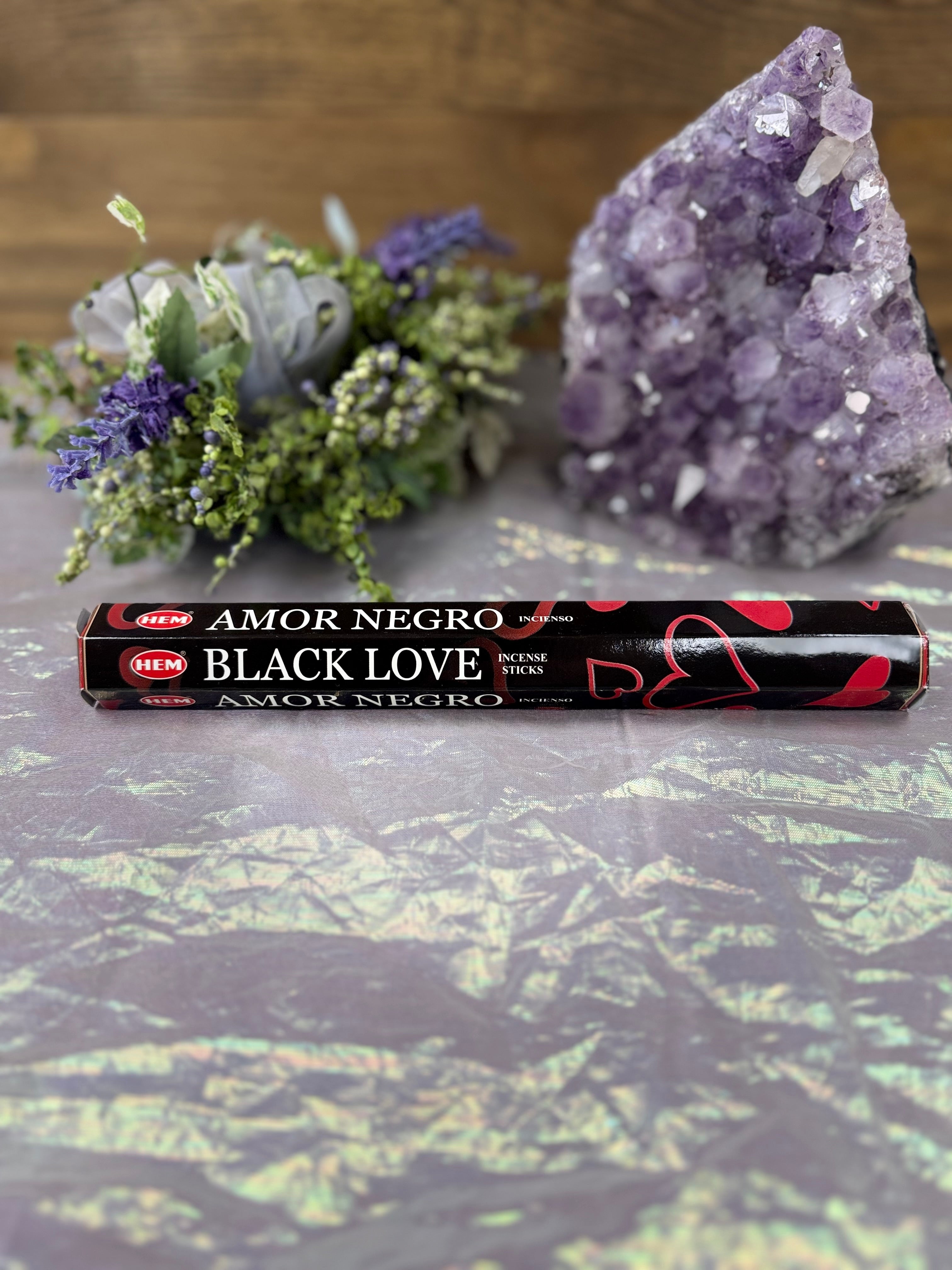 Black Love Large Incense Pack