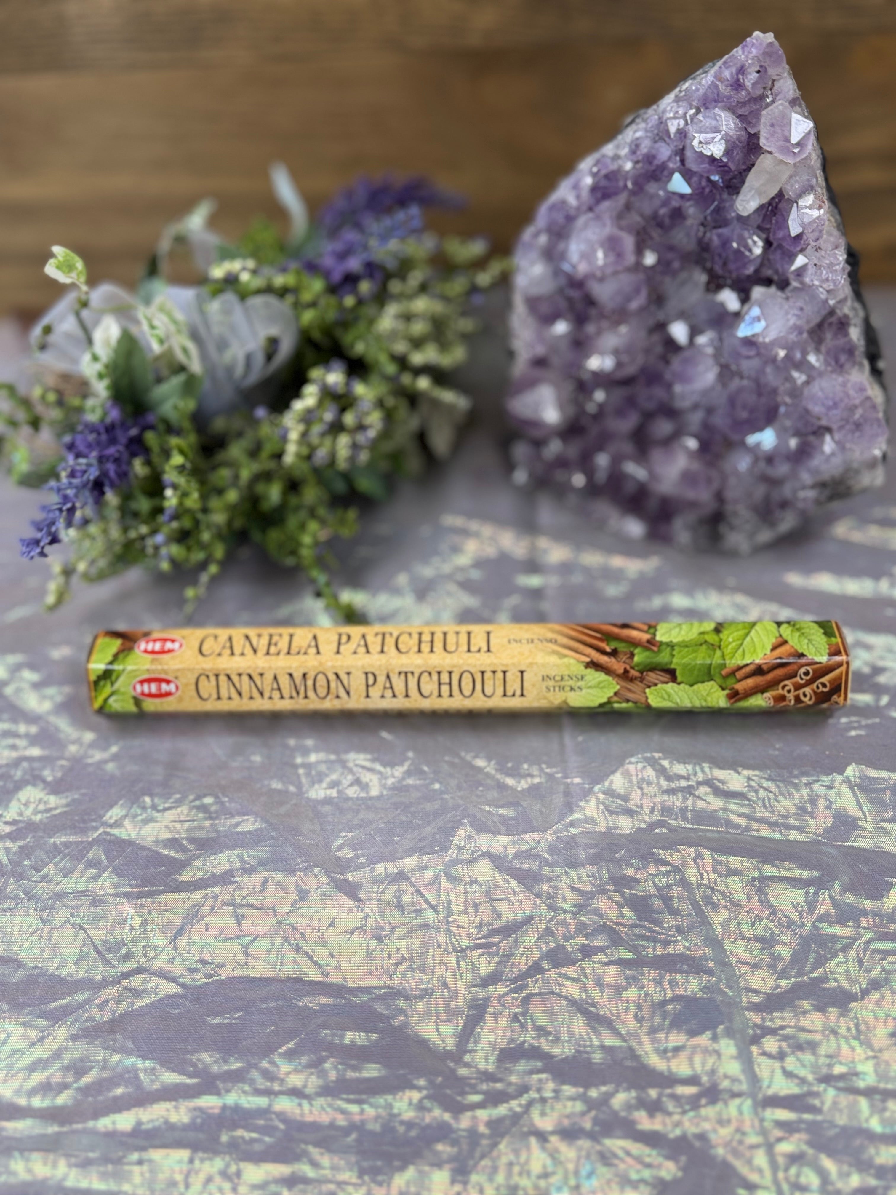 Cinnamon Patchouli Large Incense Pack