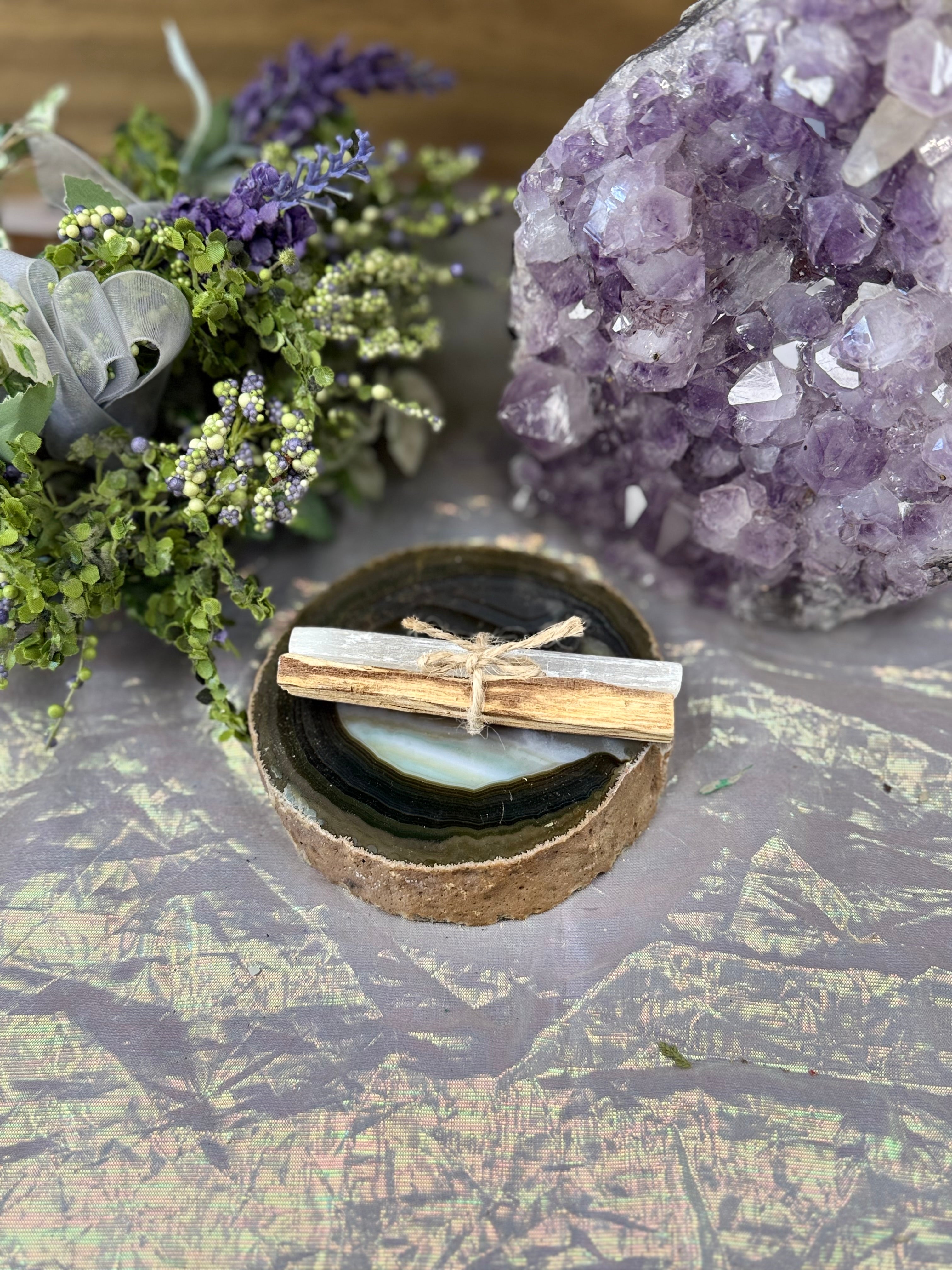 Protection Bundle - Palo Santo and Selenite