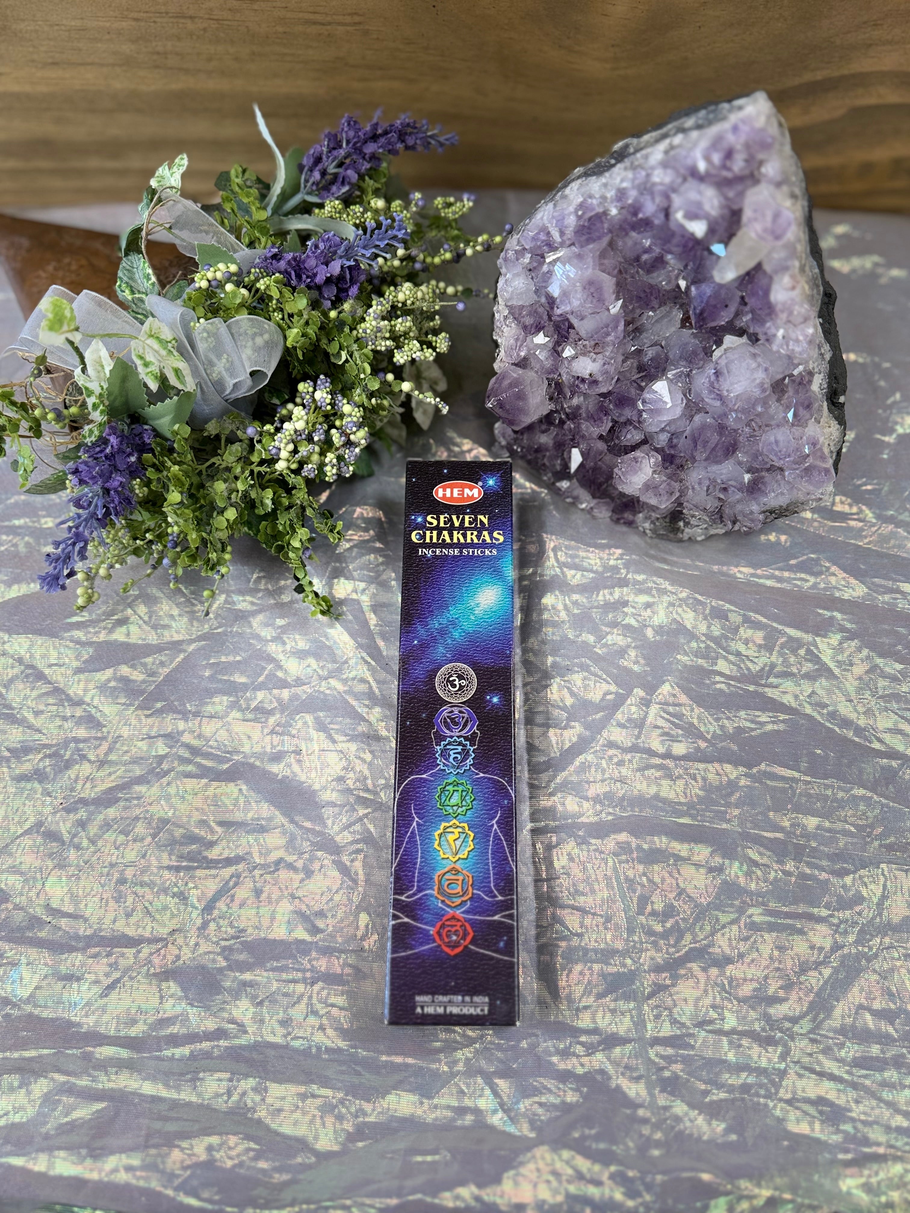 Seven Chakras Incense Pack