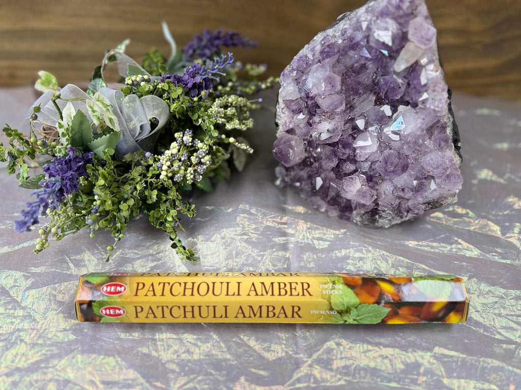 Patchouli Amber Large Incense Pack